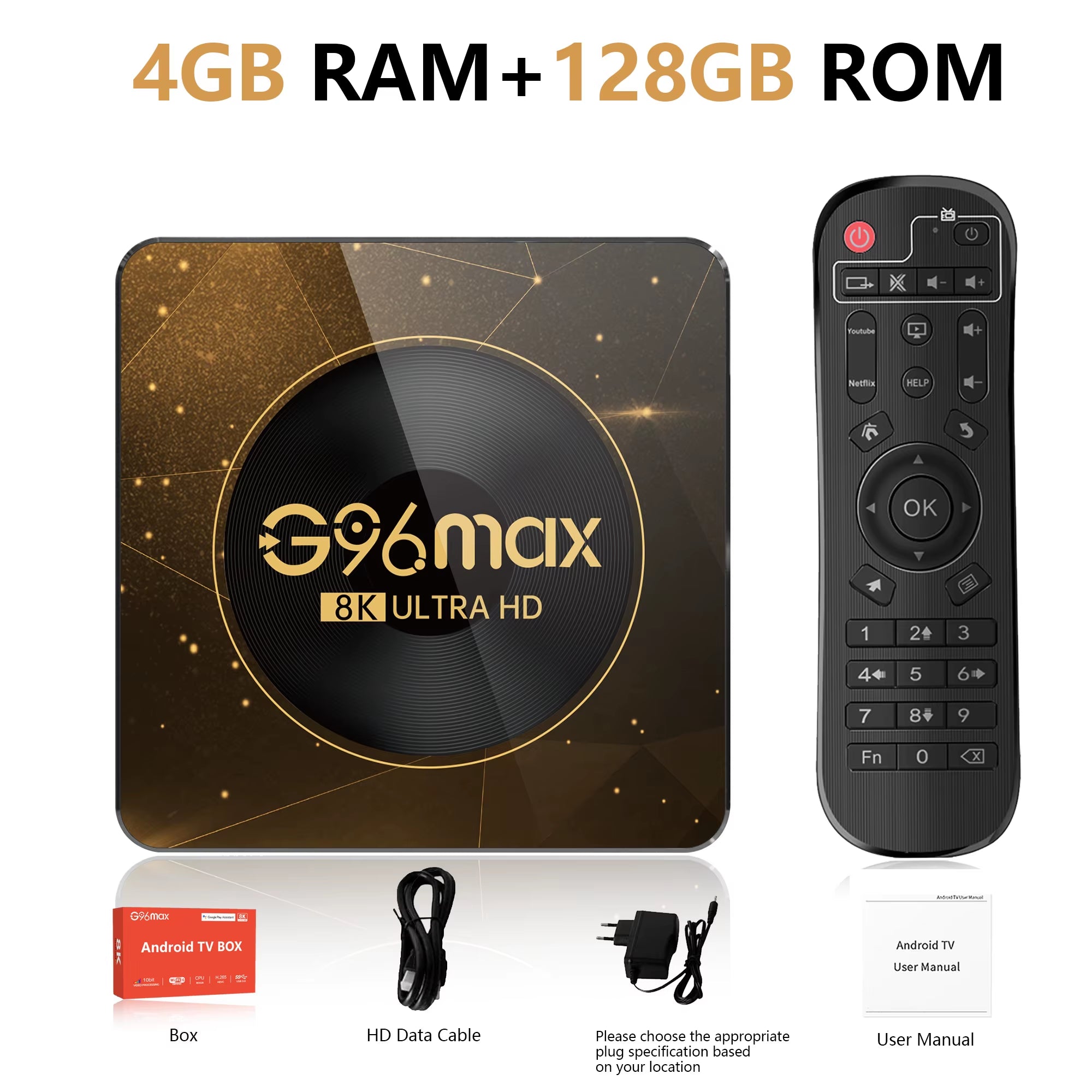 A13 Android13 8K TV Box Wifi6 Transmission Media Player Rockchip3528 32G64G Large Memory Netflix Youtube Free Live TV