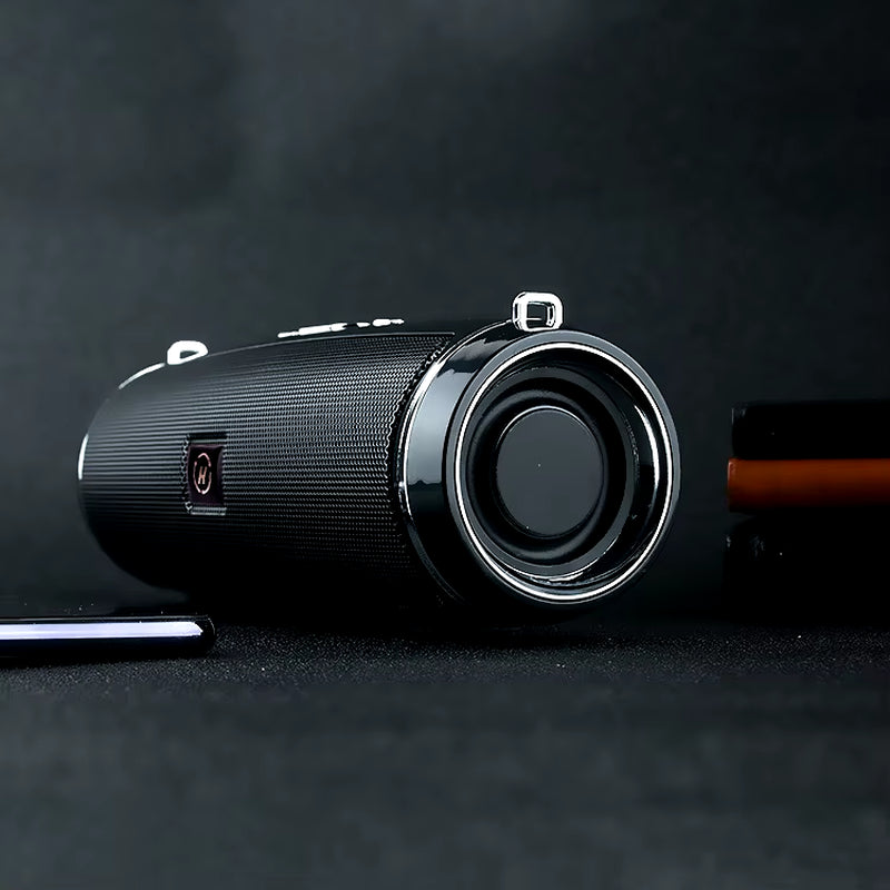 200W Portable Bluetooth Speaker IPX7 Waterproof Outdoor HIFI Pillar Speaker Subwoofer Stereo Speaker FM Radio TF Boom Box